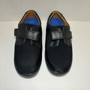 Dr Comfort Annie Black Velcro Shoe 8 1/2W Women’s Casual Diabetic Arthritis Shoe
